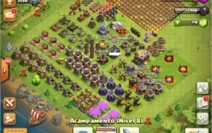 CLASH OF CLANS CV11 - 5 Construtores