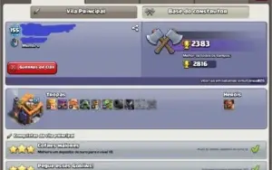 CLASH OF CLANS CV11 - 5 Construtores