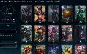 12K De Rp - 40K De Ea - 59 Skins - Unranked - Alta Demanda