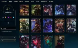 12K De Rp - 40K De Ea - 59 Skins - Unranked - Alta Demanda