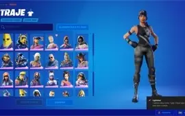 Conta Fortnite com passe de batalha 4 ao 2 do capítulo 2