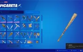Conta Fortnite com passe de batalha 4 ao 2 do capítulo 2