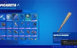 Conta Fortnite com passe de batalha 4 ao 2 do capítulo 2