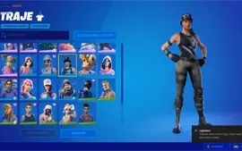 Conta Fortnite com passe de batalha 4 ao 2 do capítulo 2