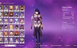 AR 57 - ⚡ RAIDEN SHOGUN C3 ⚡❄️️ GANYU C1 ❄️️ 🔥 HUTAO C1 🔥