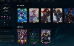 Conta diamante 4 480 skins ALL CHAMP