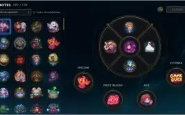 Conta diamante 4 480 skins ALL CHAMP