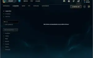 Conta League Of Legends Platina (All champ e diversas skins)