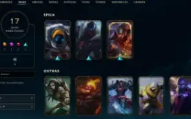Conta League of Legends Full Acesso - 40 Champs e 17 Skins