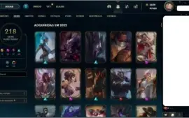 CONTA LOL PLATINA 1, EX DIAMANTE + SKIN JANNA, ELISE VTRIOSA