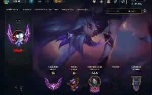 Conta Mestre Com Akali Kda Prestigio 2022 E Muitas Skin