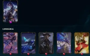 Conta Mestre Com Akali Kda Prestigio 2022 E Muitas Skin