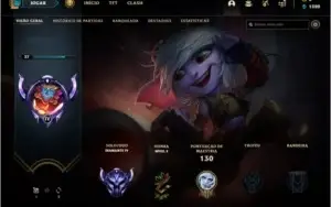 Conta Diamante League of Legends