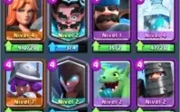 CONTA CLASH ROYALE LVL 12 50% PRO 13, COM 200.000 DE GOLD