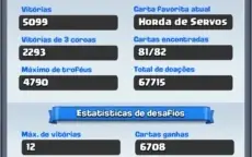 CONTA CLASH ROYALE LVL 12 50% PRO 13, COM 200.000 DE GOLD