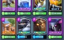 CONTA CLASH ROYALE LVL 12 50% PRO 13, COM 200.000 DE GOLD