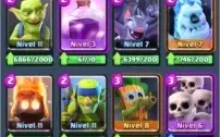 CONTA CLASH ROYALE LVL 12 50% PRO 13, COM 200.000 DE GOLD
