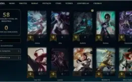 Conta de League of Legends Diamante 4