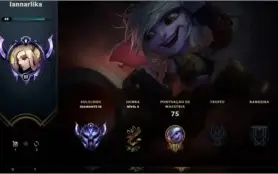 Conta de League of Legends Diamante 4