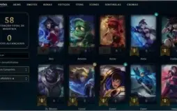 Conta de League of Legends Diamante 4