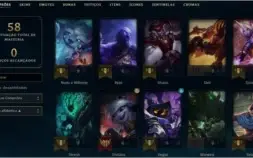 Conta de League of Legends Diamante 4