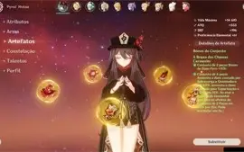 AR 45 - HUTAO + KEQING + YOIMIYA + JEAN