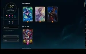 CONTA | LEAGUE OF LEGENDS | À VENDA