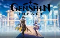 Conta Genshin Impact AR 5 com Ganyu e Zhongli