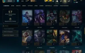 Unranked com 75 Champs e 2 Skins