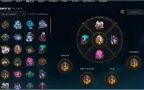 Conta Platina 3 382 Skins(1 Skin ou mais pra cada ADC)Barato