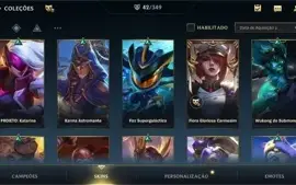 Vendo conta GM de Wild Rift