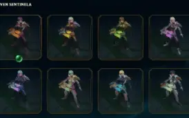 Conta mono Riven com cromas raros diamante 4