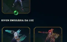 Conta mono Riven com cromas raros diamante 4