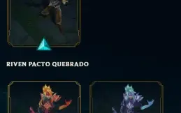 Conta mono Riven com cromas raros diamante 4