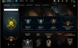 Conta prata 3 com 32 skins e 81 champs