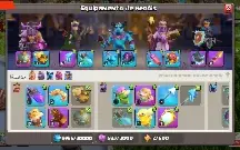 Clash of clans cv16 construções full