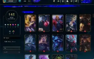 Conta lol prata IV, todos os champs, honra 4, level 377 e 14