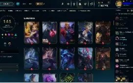 Conta lol prata IV, todos os champs, honra 4, level 377 e 14