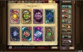 Conta Hearthstone- 200 Lendárias- Todos heróis dourados