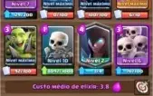 CLASH ROYALE CONTA QUASE LEVEL 13, COM 400.000 EM OURO