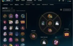 Conta lol platina / 176 skin / 137 champs