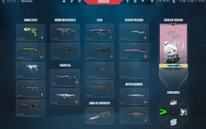 Conta de Valorant com muitas skins