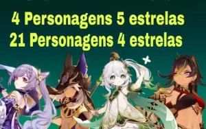 💫Conta Genshin💫 AR 38 server NA