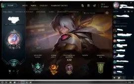 Conta de league of legends