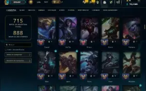 Esmeralda 2 com TODOS os Champs e 214 Skins +3 Prestigios