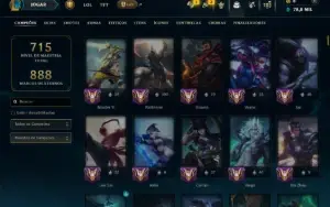 Esmeralda 2 com TODOS os Champs e 214 Skins +3 Prestigios