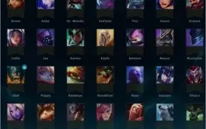 conta lol level 30 unranked