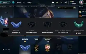 Conta Diamante 4 (60 pdl) Level 74+