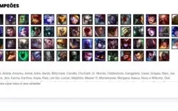 Conta Unranked com 59 Champs e 26 Skins