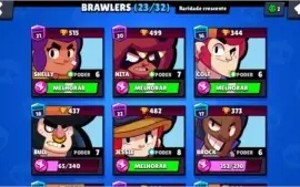 Conta Brawl Stars 9831 troféus